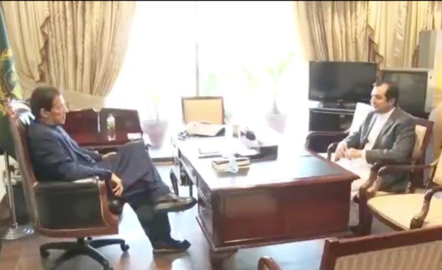 GB Chief Minister Khalid Khurshid calls on PM in Islamabad