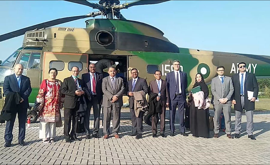 OIC Special Envoy for Kashmir Yousef Aldobeay, delegation visit Muzaffarabad