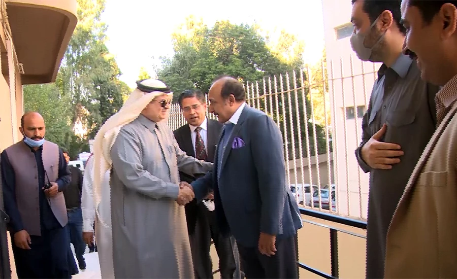 Saudi Ambassador Nawaf bin Saeed Al-Malki pays goodwill visit to 92 News Office in Islamabad