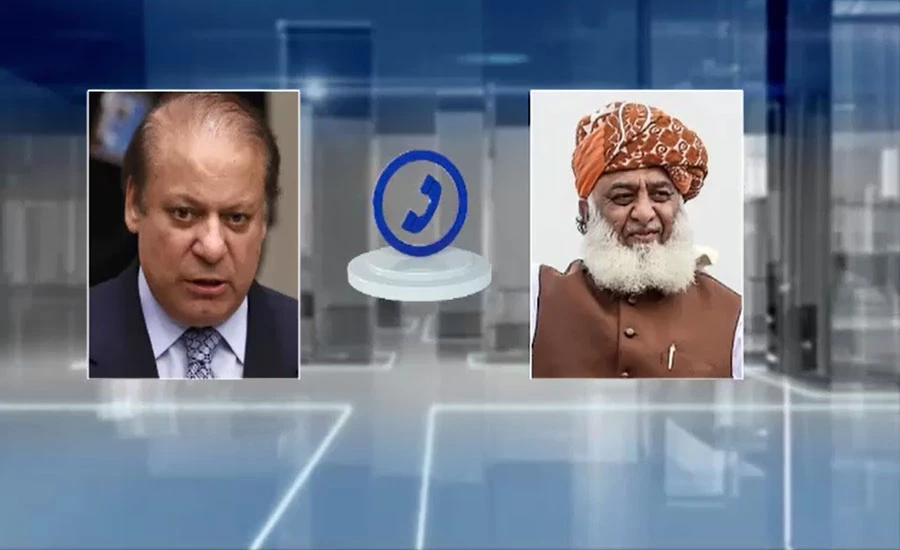 Fazlur Rehman, Nawaz Sharif discuss ways to deal with govt