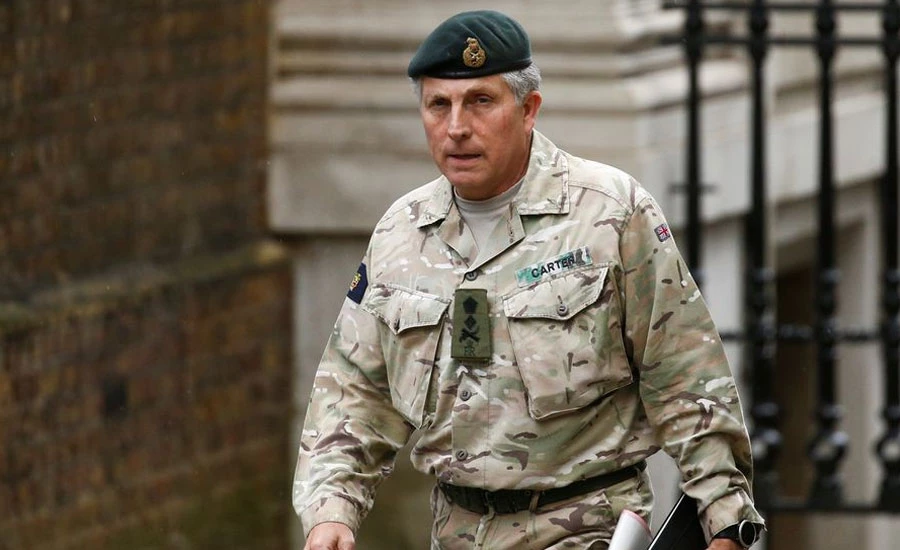 West at risk of conflict with Russia, Britain's army chief says