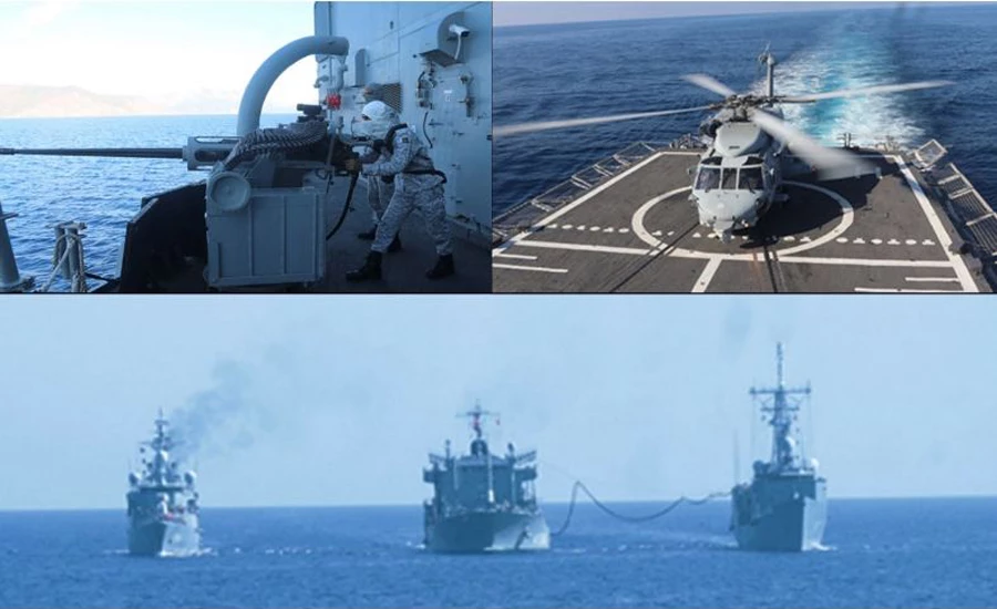Pak Navy Ship Alamgir visits Turkish port, participates in Naval drills