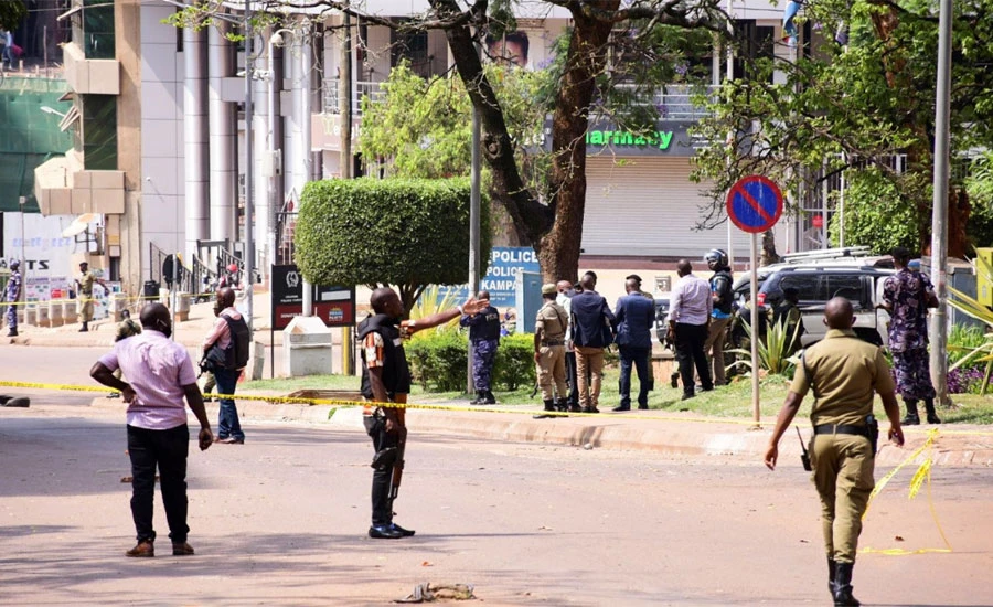 Triple suicide bombers in Uganda capital kill three civilians, wound dozens