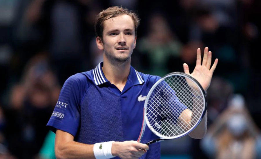 Russian tennis player Medvedev seals last four spots at ATP Finals