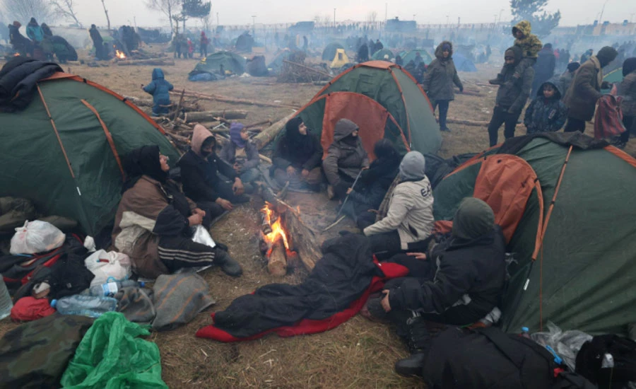 EU to send aid to migrants at Belarus border