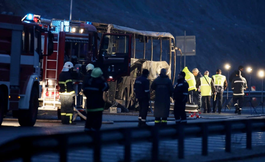 45 people killed in bus crash in Bulgaria