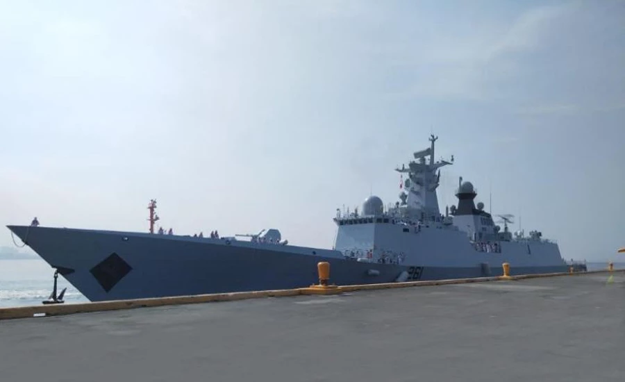 Pakistan Navy Ship Tughril visits Philippines as part of flag showing mission