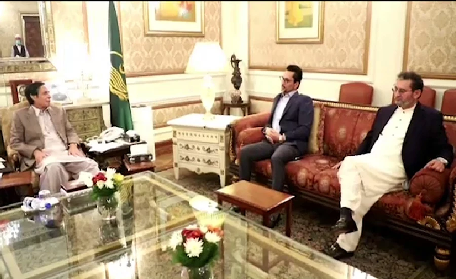 Acting Governor Ch Pervaiz Elahi, Pakistan-origin US businessman Tahir Javed discuss regional situation