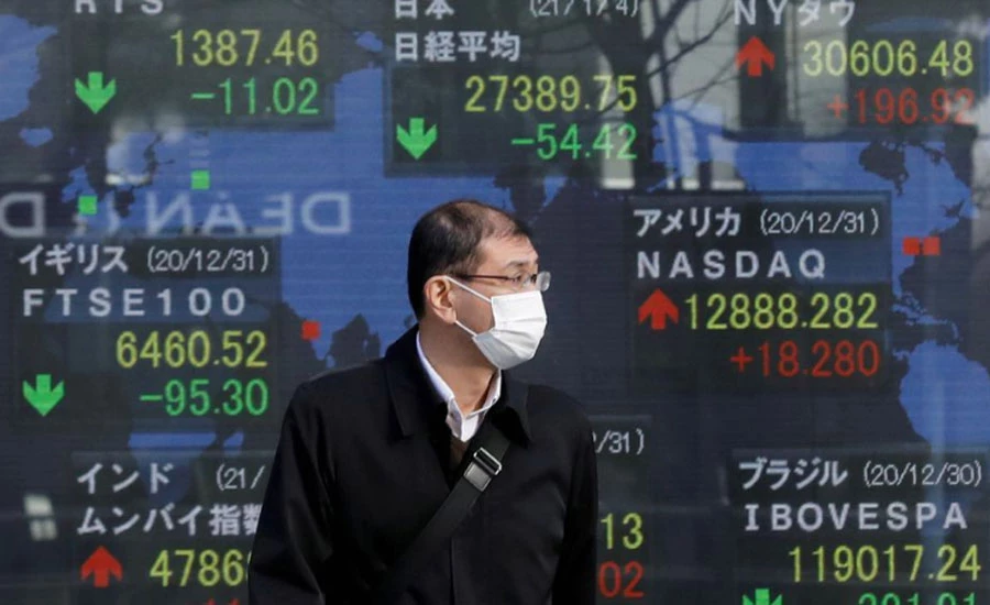 Asian shares catch global equities rally, but oil slips