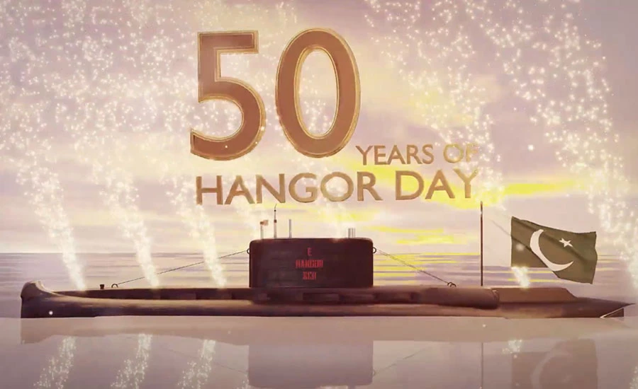 Pakistan Navy releases special video to commemorate golden jubilee of historic Hangor Day