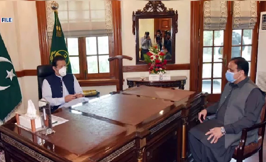 Punjab CM Usman Buzdar briefs PM Imran Khan about Sialkot incident