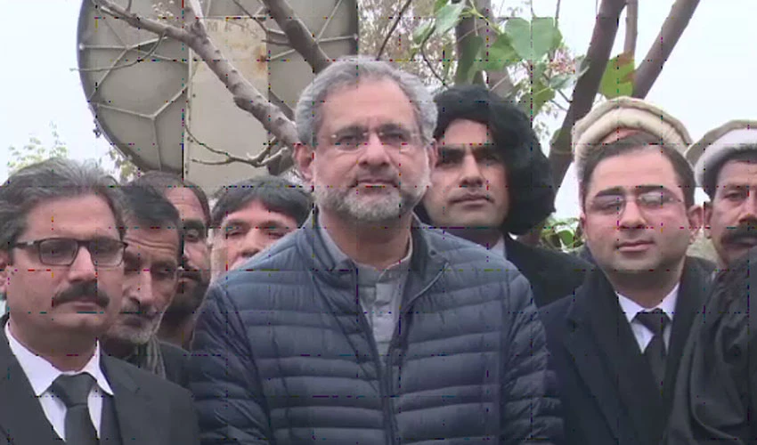 Finance minister lies about imposing tax of only Rstwo billion: Shahid Khaqan Abbasi