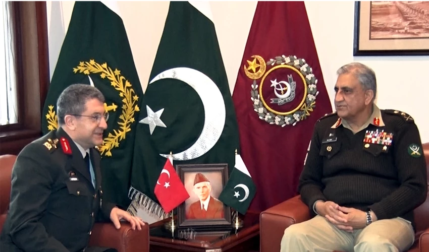 COAS Qamar Bajwa, Turkish general agree to further optimize military-to-military ties