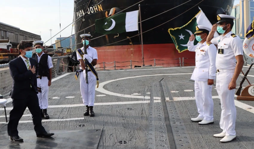 Pakistan Navy Ship ALAMGIR visits Tanzania on goodwill mission