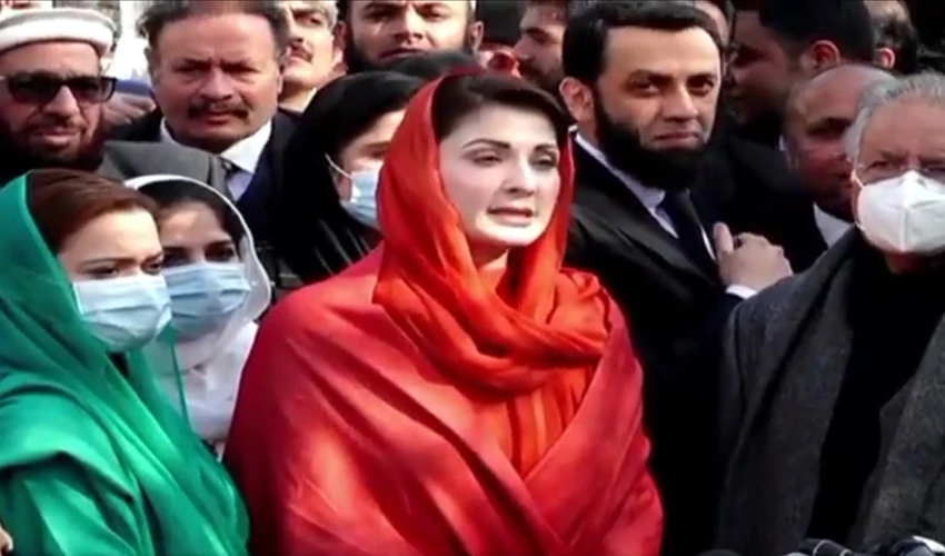Maryam Nawaz claims govt's ouster now a matter of days, not weeks or months
