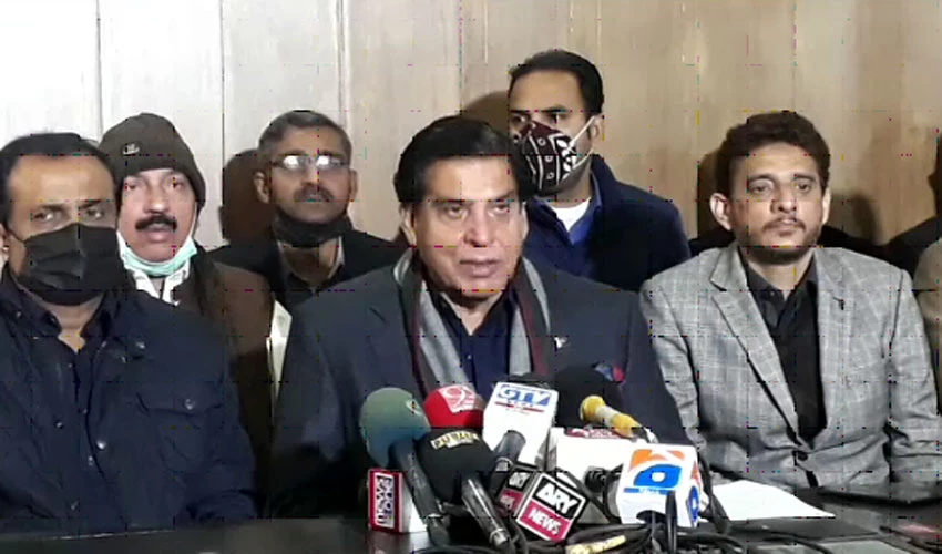 Opposition receives positive signals from no confidence movement: Raja Pervaiz Ashraf