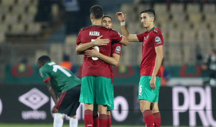 Soccer-Morocco fight back to beat Malawi and reach Cup of Nations quarters