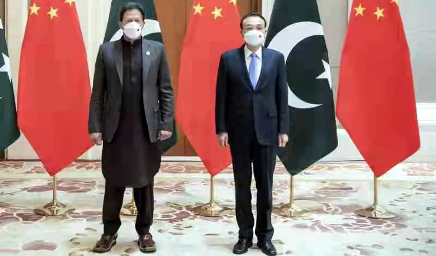 PM Imran Khan, Chinese premier agree to further advance multifaceted strategic cooperative ties