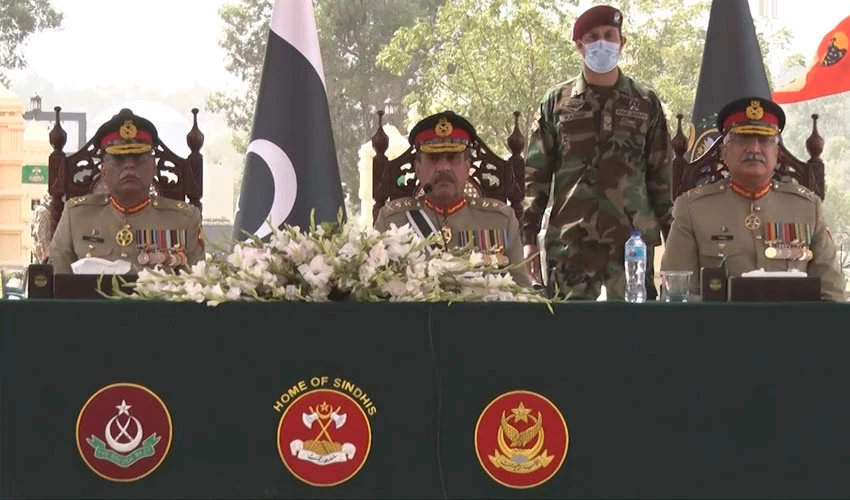 CJCSC visits Sindh regiment, Hyderabad