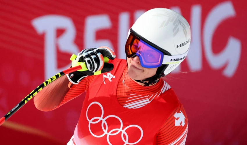 Alpine skiing-Switzerland's Gut-Behrami wins gold in super-G