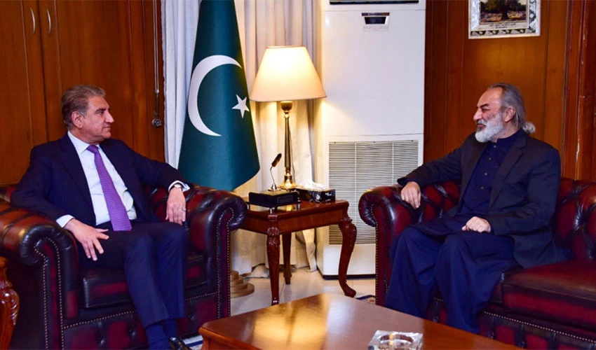 FM Qureshi vows to strengthen relations with Saudi Arabia
