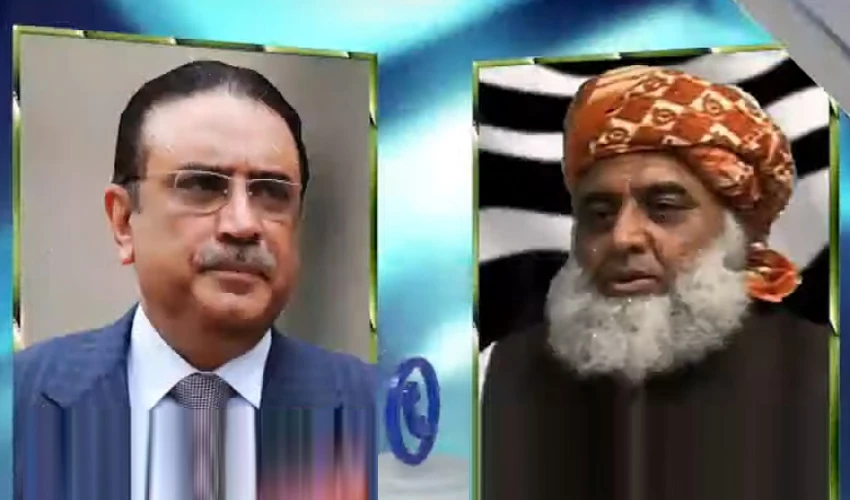Asif Zardari assures Fazalur Rehman of full support in no-confidence motion