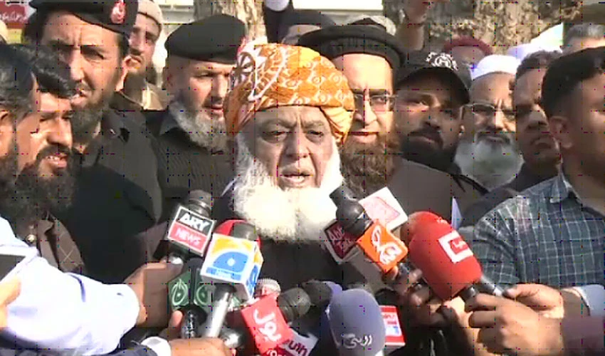 No confidence movement will be brought against illegal government: Maulana Fazalur Rehaman