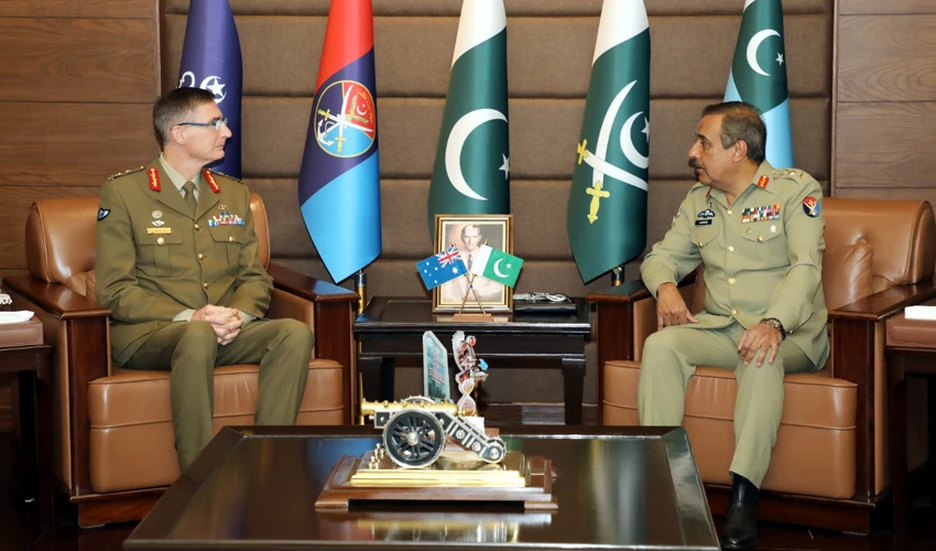 CJCSC Nadeem Raza, Australian CDF Campbell resolve to further strengthen defence cooperation