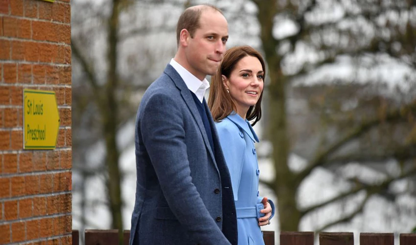 Britain's Prince William and wife Kate tweet Ukraine support