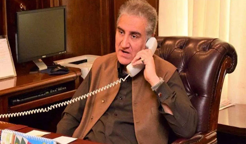 FM Qureshi, Ukrainian counterpart discuss evacuation of Pakistani community, students