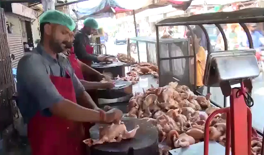 Chicken prices skyrocket, being sold at Rs500 per kg in Karachi