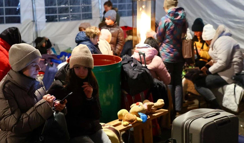 Around 1.067 mln Ukrainians fled to Poland since Russian invasion