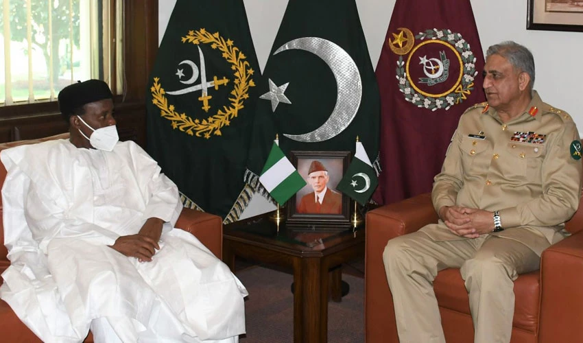 COAS Qamar Bajwa lauds Nigeria’s role towards regional peace