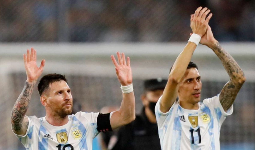 Argentine footballer Messi praises home fans in possible farewell before World Cup