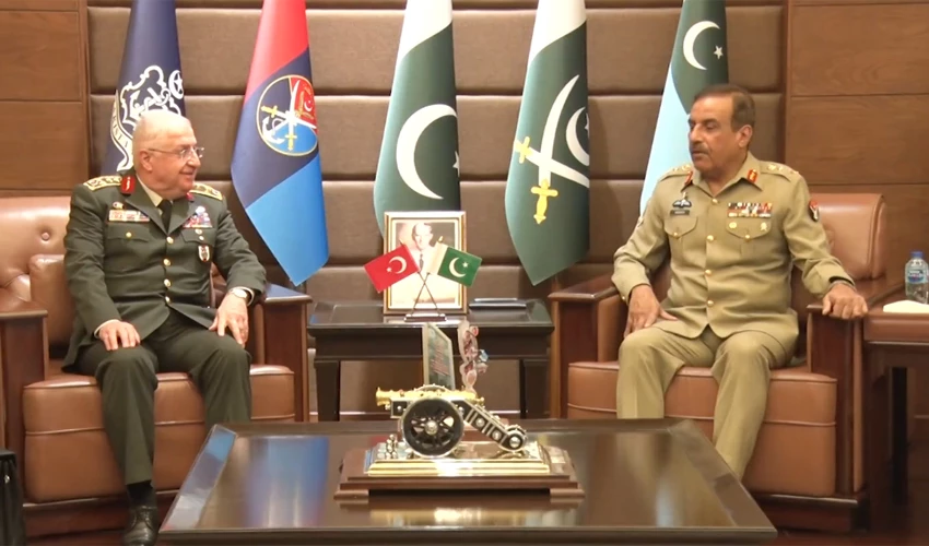 CJCSC Nadeem Raza, Turkish armed forces chief discuss latest developments in Afghanistan
