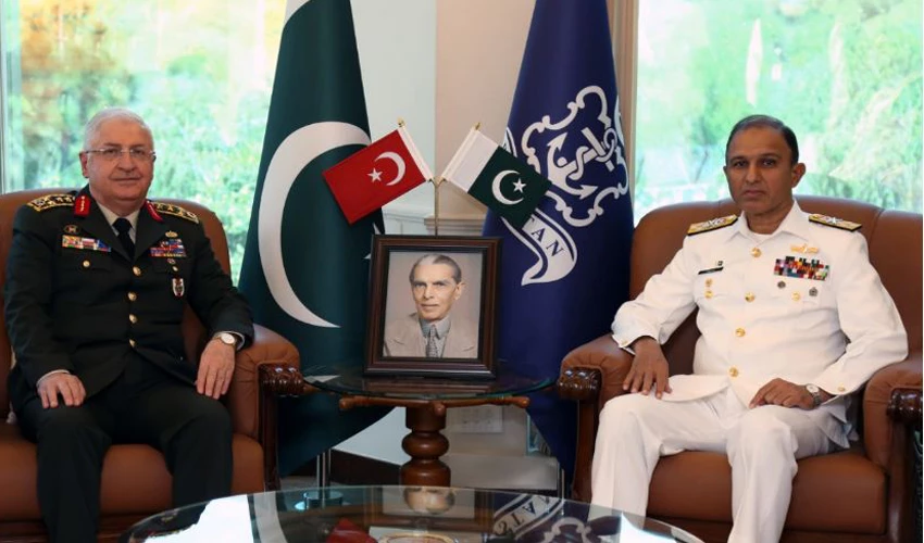 CNS Amjad Niazi, Turkish armed forces chief discuss maritime security milieu