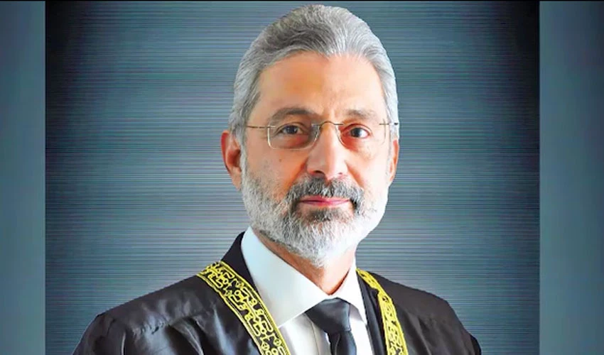 Justice Qazi Faez expresses reservations on composition of SC larger bench