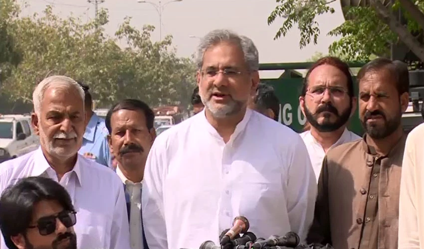 Other countries wrote threat letter to Imran Khan first time in the history: Shahid Khaqqan Abbasi