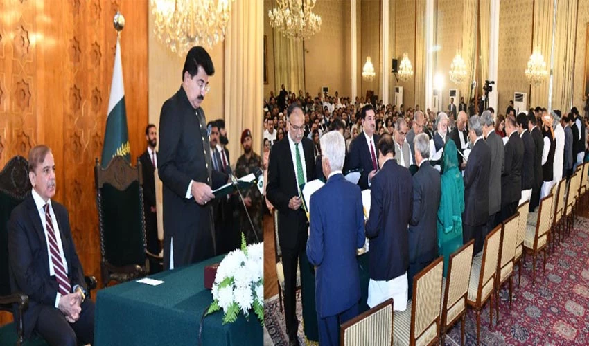 PM Shehbaz Sharif's 36-member cabinet takes oath