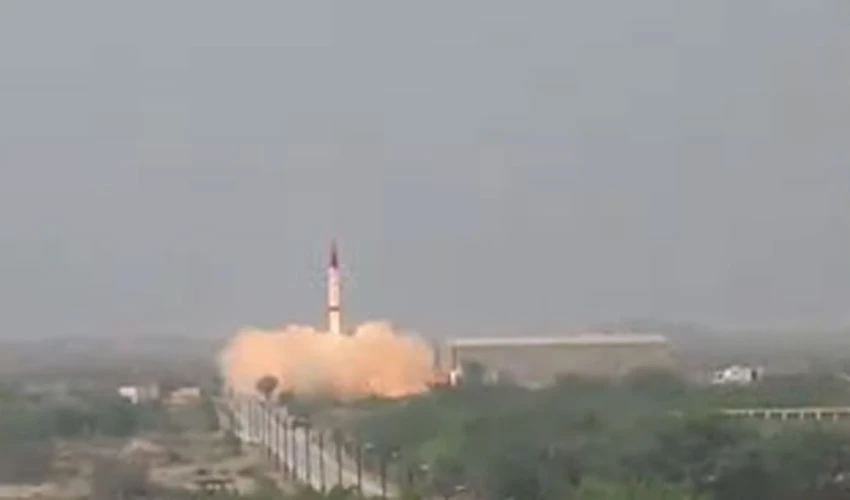 Pakistan conducts successful flight test of Shaheen-III 'surface to surface' ballistic missile