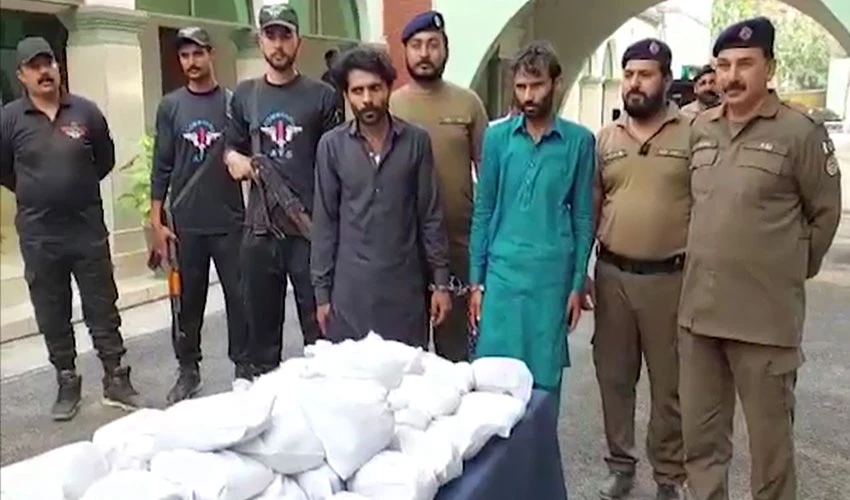 Police recover 72kg narcotics, two accused arrested