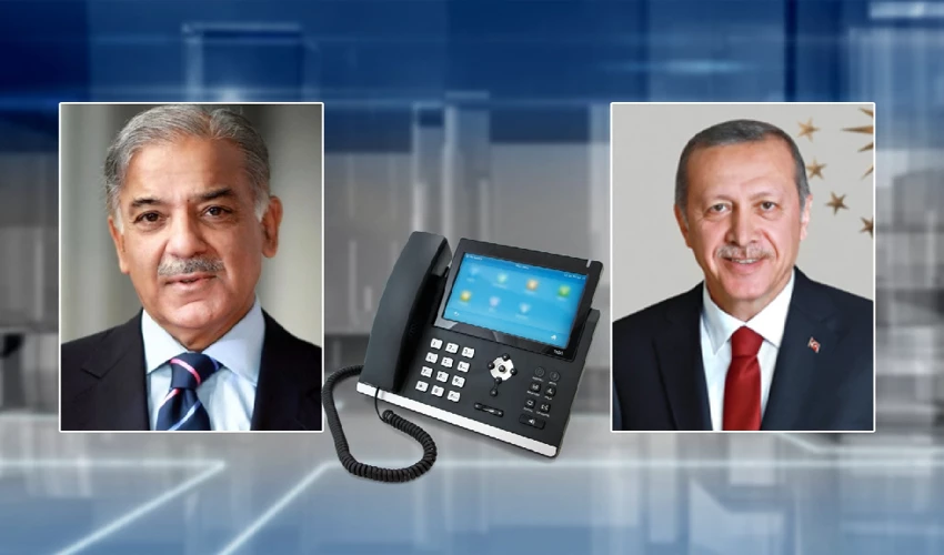 Turkish President Tayyip Erdogan congratulates PM Shehbaz Sharif