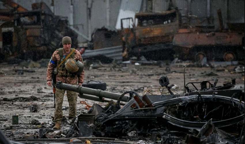 Ukraine accuses Russia of war crimes after bodies found bound, shot