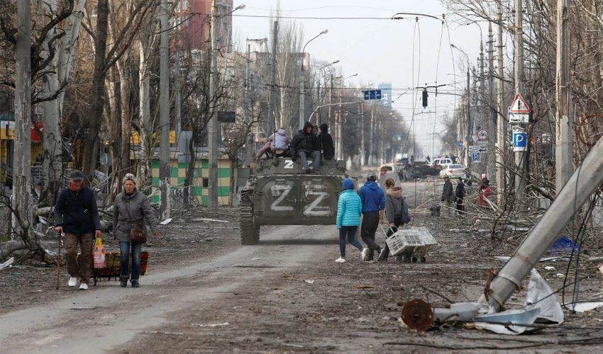 Ukraine's Zelenskiy condemns shelling as bodies line streets of Mariupol
