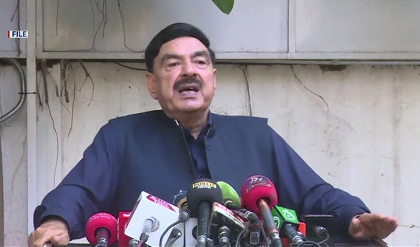 Interim government and elections are solutions: Sheikh Rasheed