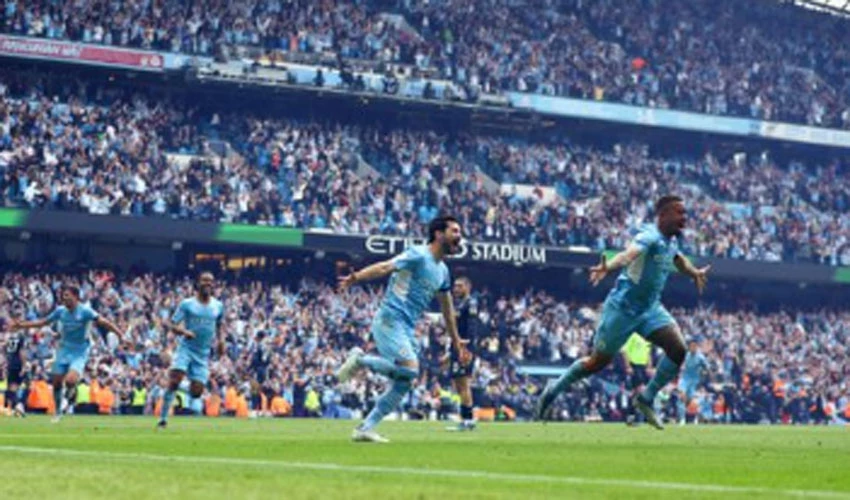 Man City fight back to win title, Spurs take fourth