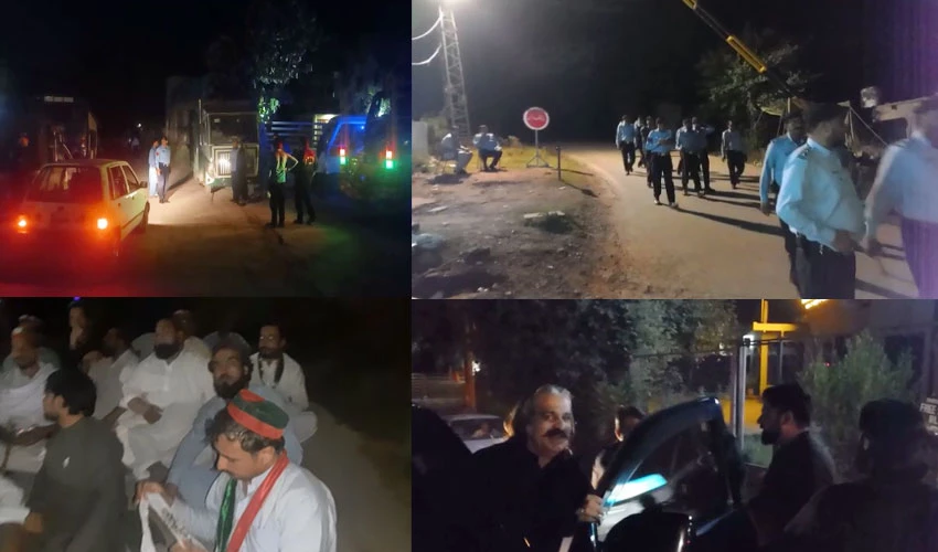 Police conduct search operation around Imran Khan’s home in Bani Gala