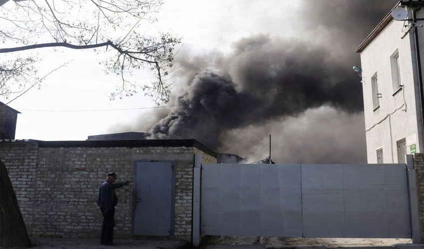 Russian missiles target Ukraine's east, south; some civilians leave Mariupol plant