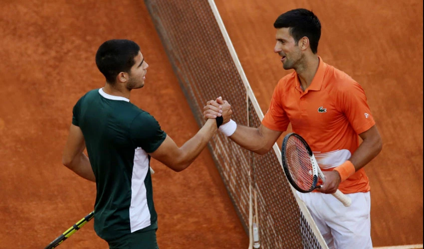 Tennis: Alcaraz beats Djokovic to reach Madrid Open final
