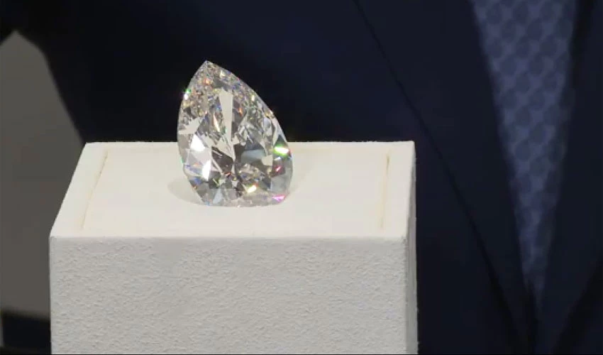 'The Rock' diamond dazzles in Geneva